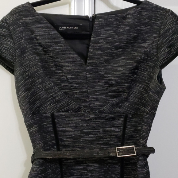 Jones new York work dress grey size 6 - Picture 2 of 6